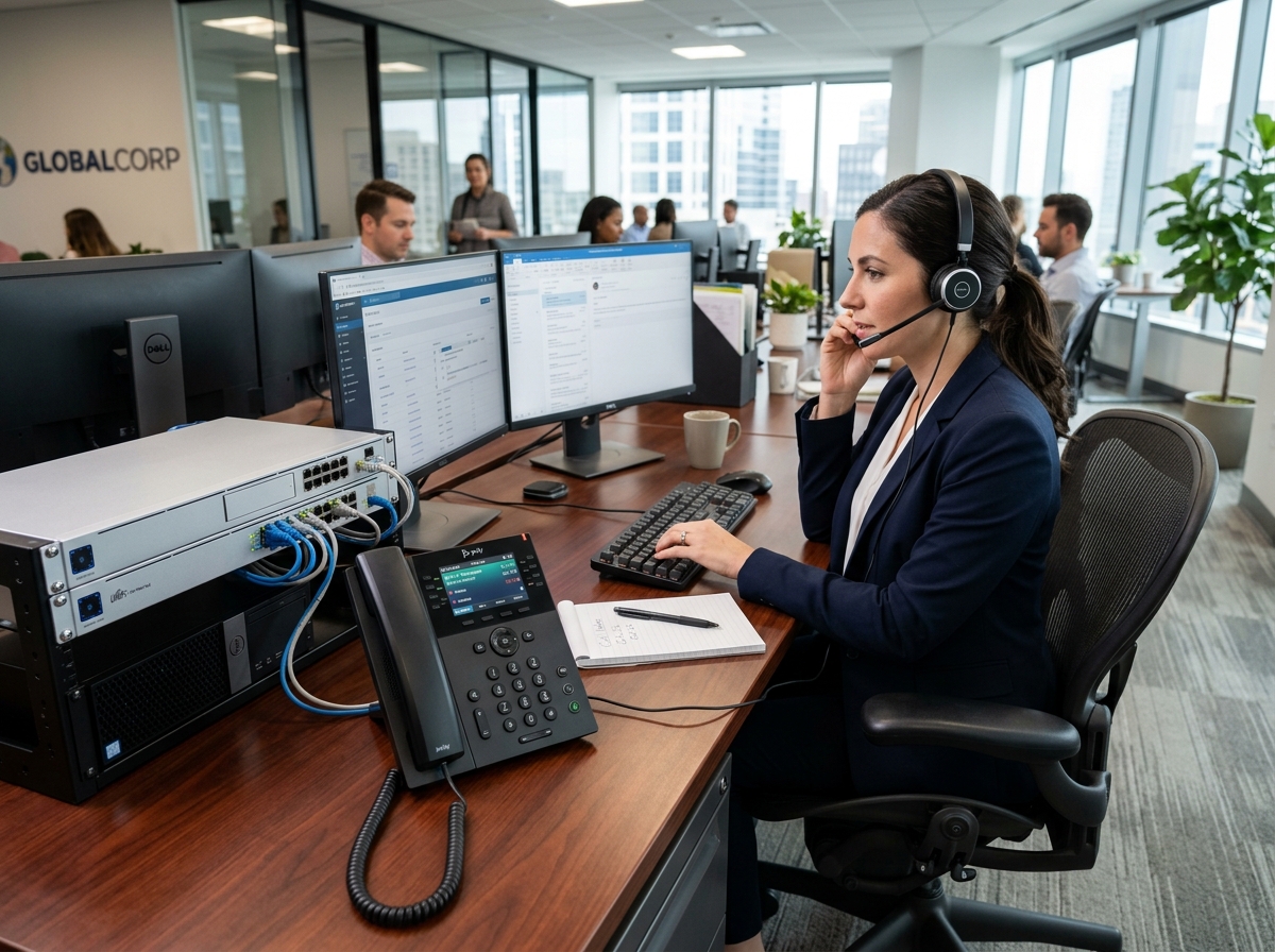 IP PBX business communication system